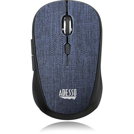 Adesso Wireless Optical Fabric Mouse, IMOUSES80L IMOUSES80L